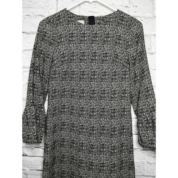 Hobbs London Black Cream Shift Dress size 2. - Picture 3 of 9